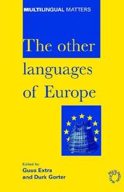 Cover of: Other Languages of Europe Demographic So (Multilingual Matters, 118) by 