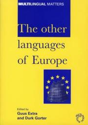 Cover of: The other languages of Europe by edited by Guus Extra and Durk Gorter.