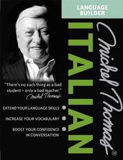 Cover of: Michel Thomas Italian Language Builder (Michel Thomas Series)