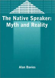 Cover of: The native speaker: myth and reality