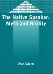 Cover of: The native speaker by Davies, Alan Ph. D.