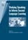 Cover of: Studying Speaking to Inform Second Language Learning (Second Language Acquisition (Buffalo, N.Y.), 8.)