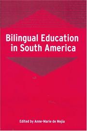 Cover of: Bilingual Education In South America (Bilingual Education and Bilingualism)