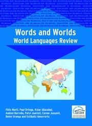 Cover of: Words and worlds: world languages review