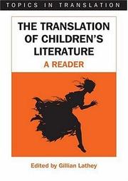 Cover of: The Translation of Children's Literature: A Reader (Topics in Translation)