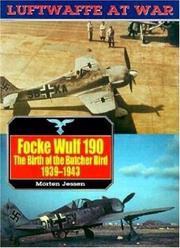 Cover of: Focke Wulf 190 by Morten Jessen