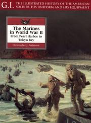 Cover of: The Marines in World War II: From Pearl Harbor to Tokyo Bay (G.I. Series)