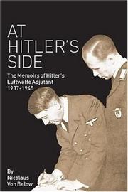 At Hitler's Side by Nicolaus Von Below