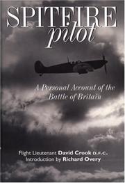 Cover of: Spitfire Pilot by David Crook