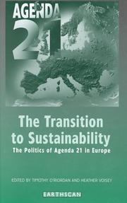 Cover of: TRANSITION TO SUSTAINABILITY (hb)