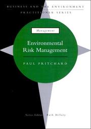 Environmental Risk Management (Business & Environment Practitioner Series) by Paul Pritchard