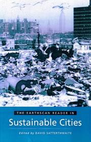 Cover of: Earthscan Reader in Sustainable Cities