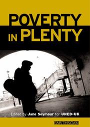 Cover of: Poverty in plenty by edited by Jane Seymour for UNED-UK.