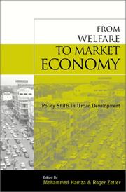 Cover of: Market Economy and Urban Change by 