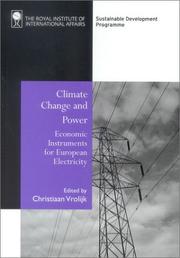 Cover of: Climate Change and Power: Economic Instruments for European Electricity