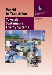 Cover of: World in Transition, Volume Three | German Advisory Council on Global Change