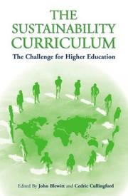 Cover of: The Sustainability Curriculum: The Challenge for Higher Education