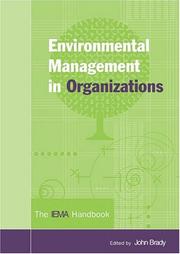 Cover of: Environmental Management In Organizations: The Iema Handbook