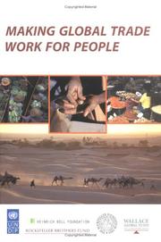 Cover of: Making global trade work for people.