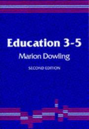 Cover of: Education 3-5