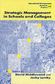 Cover of: Strategic Management in Schools and Colleges (Centre for Educational Leadership & Management)