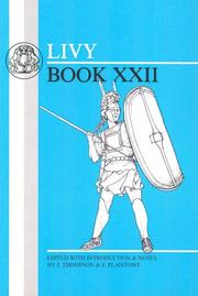 Cover of: Livy: Book XXII (Livy)