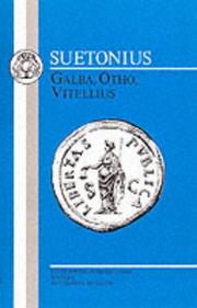 Galba, Otho, Vitellius by Suetonius