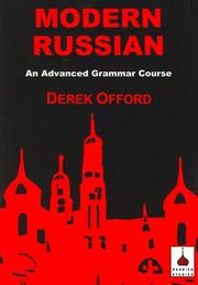 Cover of: Modern Russian: An Advanced Grammar Course (Russian Studies) (Russian Studies)