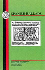 Cover of: Spanish ballads