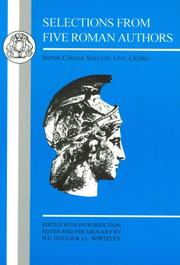 Cover of: Selections from Five Roman Authors by H.E. Gould