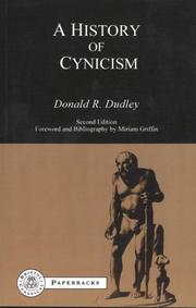 Cover of: History of Cynicism: From Diogenes to the Sixth Century AD (Bristol Classical Paperbacks.)