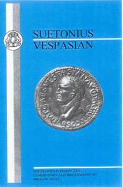 Cover of: Suetonius: Verpasian