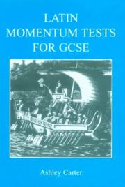 Cover of: Latin Momentum Tests by Ashley Carter