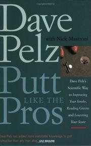 Cover of: Putt Like the Pros