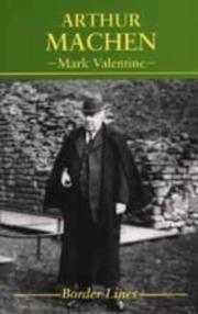 Cover of: Arthur Machen by Mark Valentine