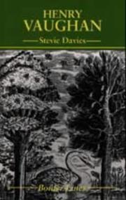 Cover of: Henry Vaughan by Stevie Davies