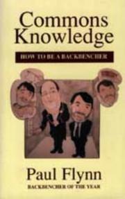 Cover of: Commons knowledge: how to be a backbencher