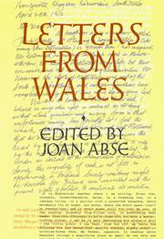Cover of: Letters from Wales