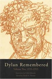 Cover of: Dylan Remembered by David N. Thomas