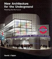 Cover of: New Architecture for the Underground