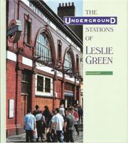 Cover of: The Underground Stations of Leslie Green by David Leboff