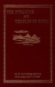 Cover of: The Pyramids and Temples of Gizeh by W. M. Flinders Petrie