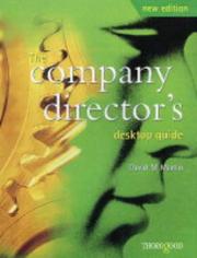 Cover of: The Company Director's Desktop Guide by David M. Martin