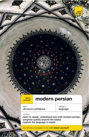 Cover of: Teach Yourself Modern Persian by Narguess Farzad