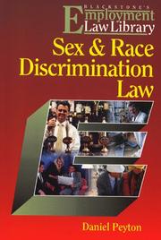 Cover of: Sex and race discrimination