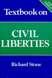Cover of: Textbook on civil liberties