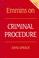 Cover of: Emmins on criminal procedure