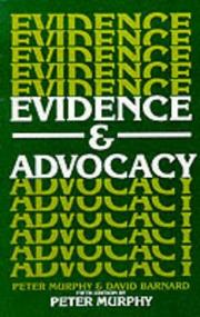 Cover of: Evidence and Advocacy