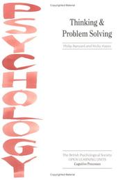 Thinking & problem solving by Philip Banyard, Phil Banyard, Nicky Hayes