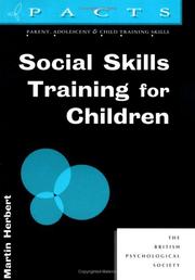 Cover of: Social Skills Training for Children (PACTS)